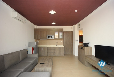 Nice and affordable apartment for rent in Nghi Tam village, Tay Ho, Hanoi